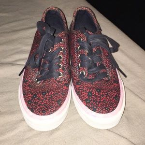 Cheetah/ leopard print vans